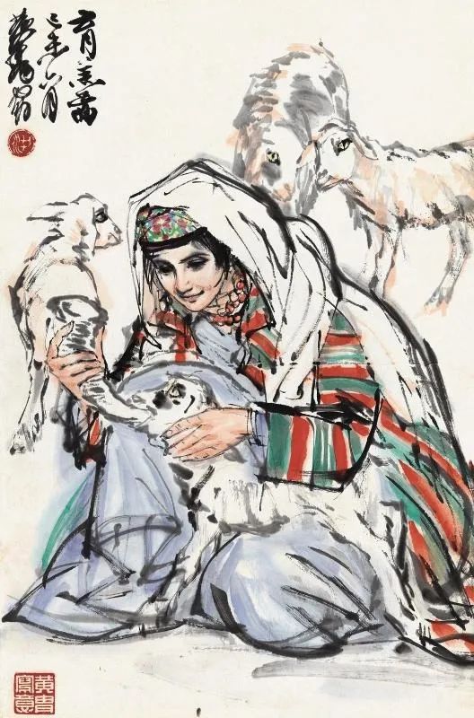 画家黄胄(画家黄胄简介及其作品)-我的快乐小窝