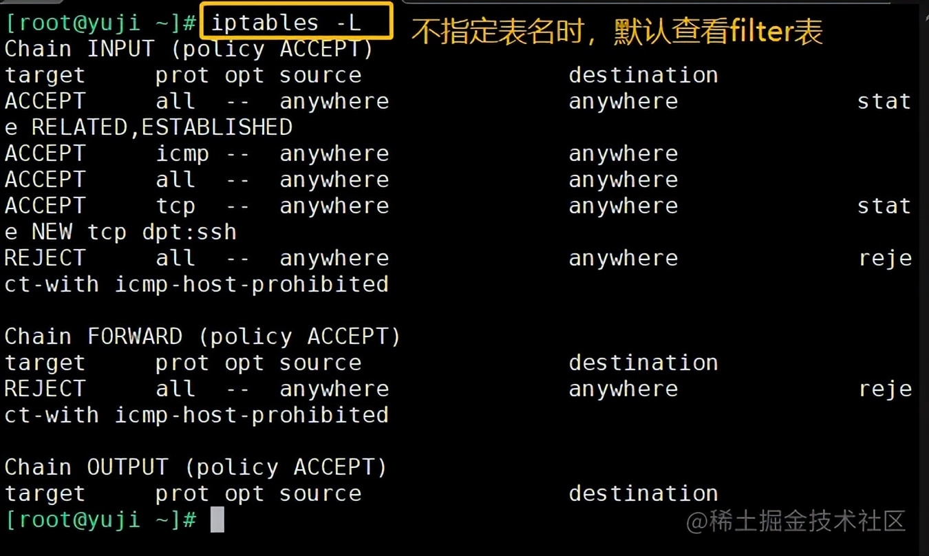 Linux之iptables防火墻