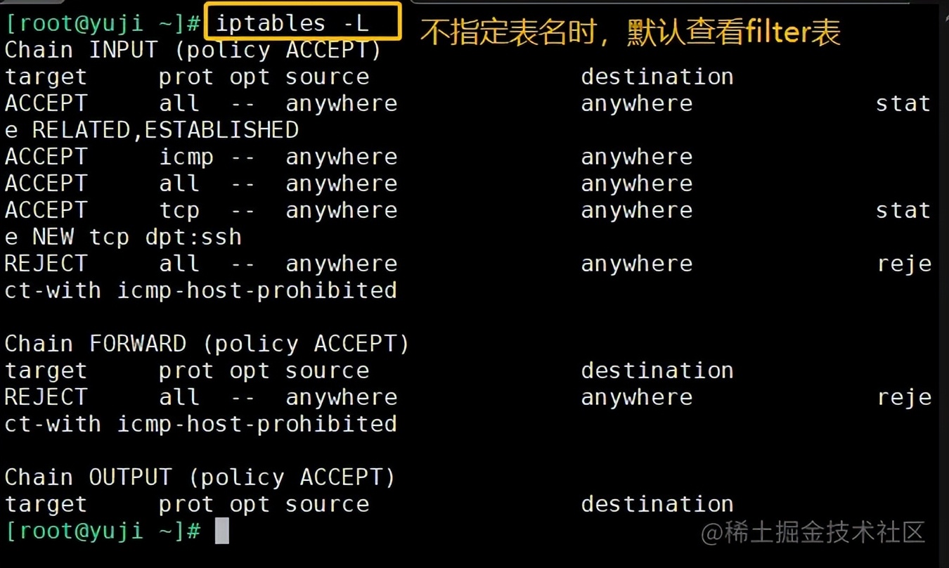 Linux之iptables防火墙