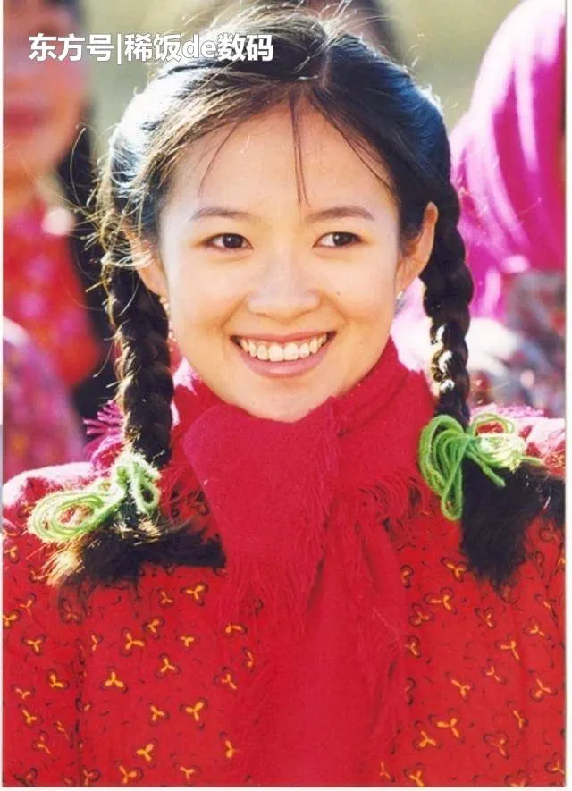 章子怡，年轻时的几张片