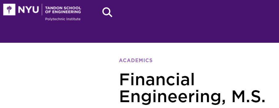 跃工场留学｜最具前景的金融工程，美国院校排名与录取分析来啦