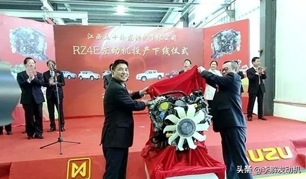 李解柴油机：车用1.9L发动机江西五十铃RZ4E，配套D-max和牧游侠