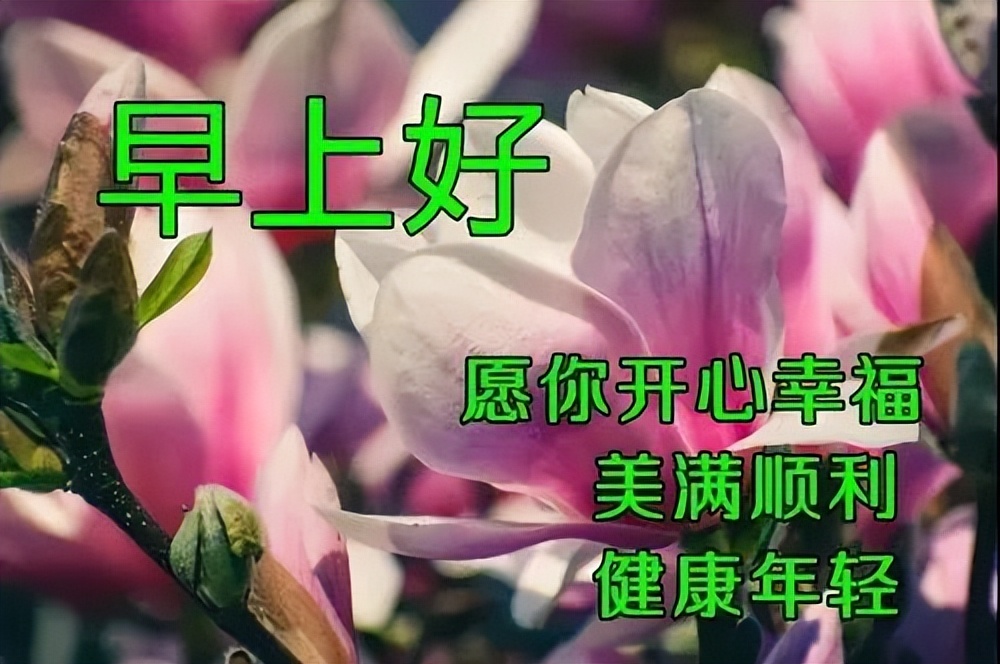 新的一天温馨美好祝福 祝愿你天天幸福快乐、一切安好图片