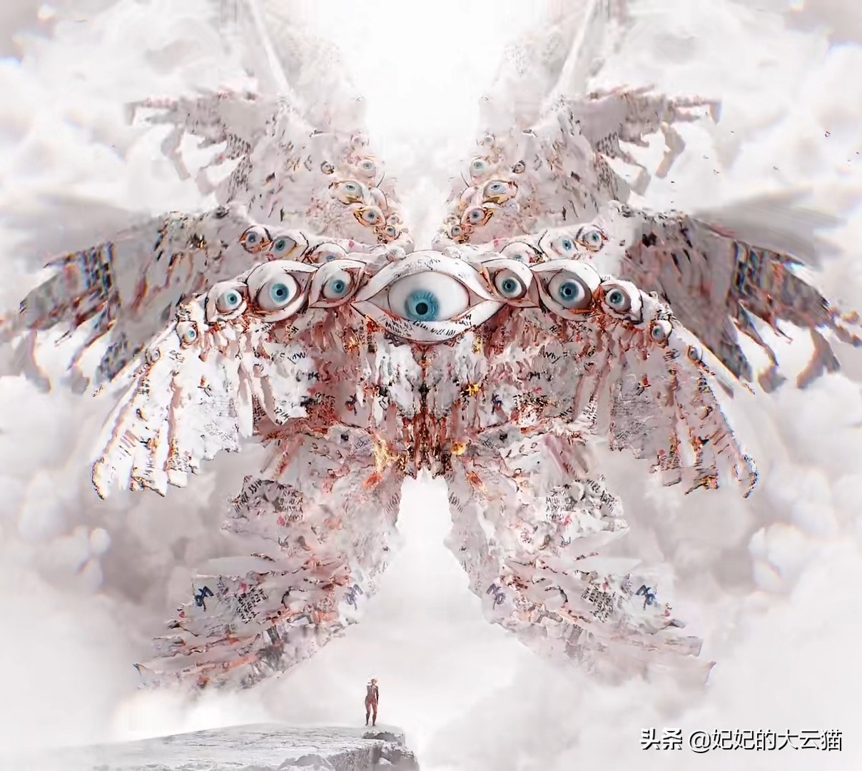 「降san警告」,圣经中所描述的三种高阶天使,形象准确