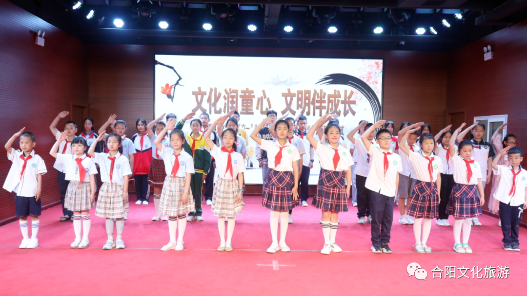 合陽縣文化和旅游局形式多樣慶“六一”