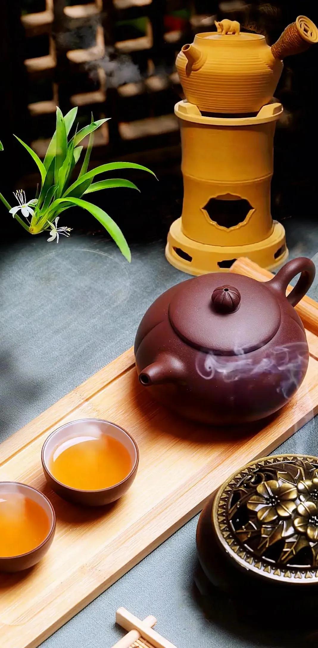 一杯清茶过苦夏,天地始交万物长