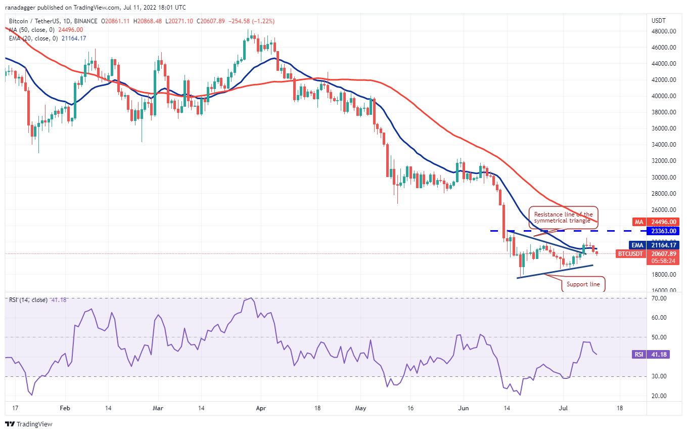 价格分析 BTC、ETH、BNB、XRP、ADA、SOL、DOGE、DOT、SHIB、AVAX