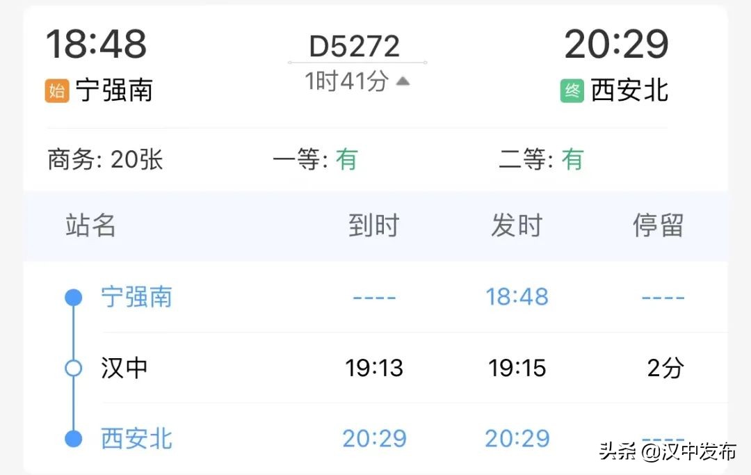 擴散！“五一”期間，漢中站將加開多趟列車！