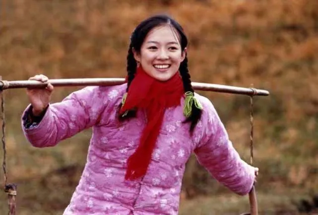 章子怡，年轻时的几张片