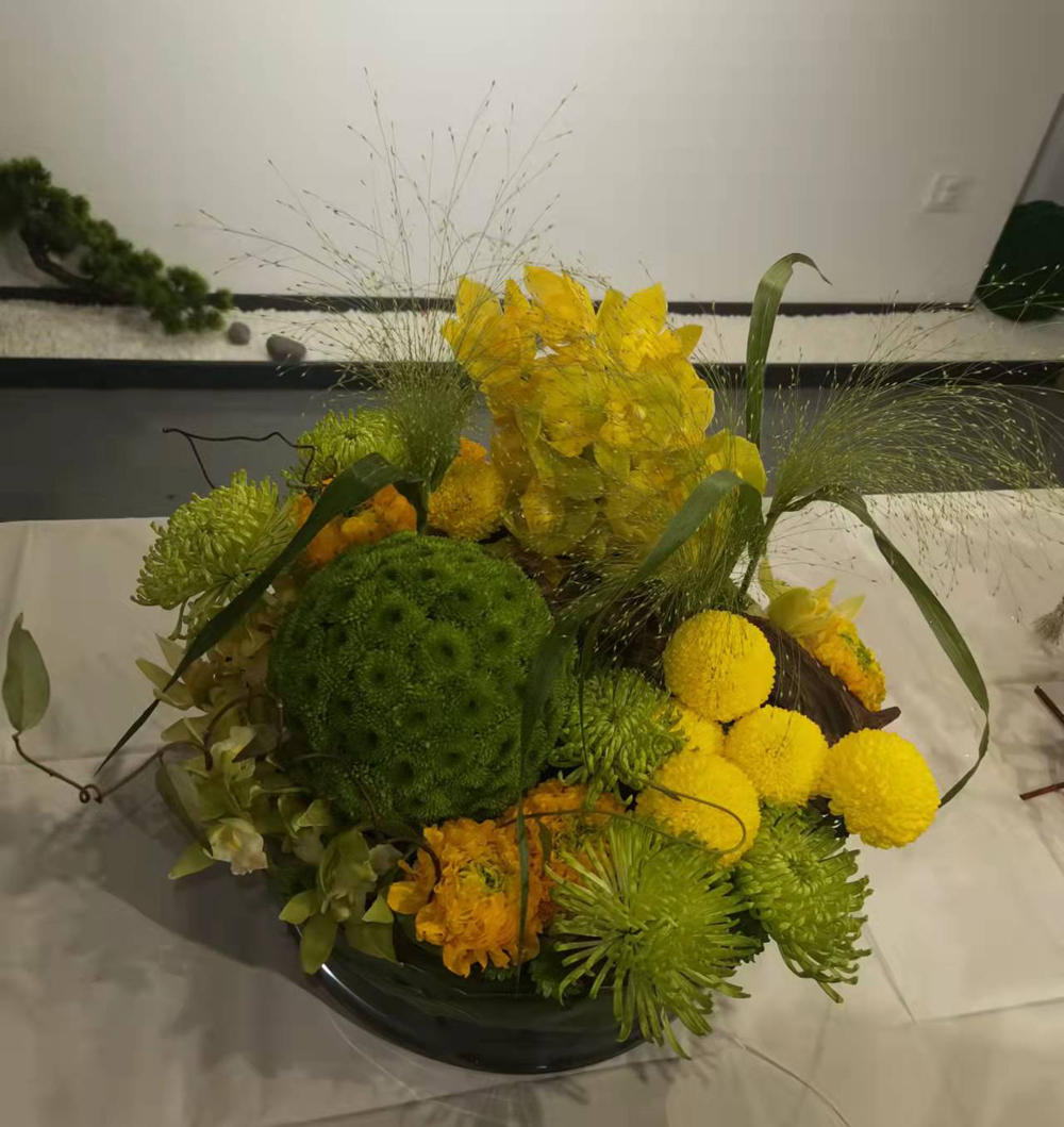 2000人的“课堂”——海派插花大师王志东亲授技艺