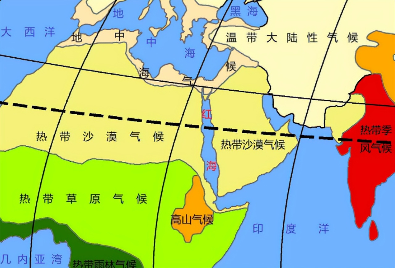 1%,红海为什么会成为最咸的海?