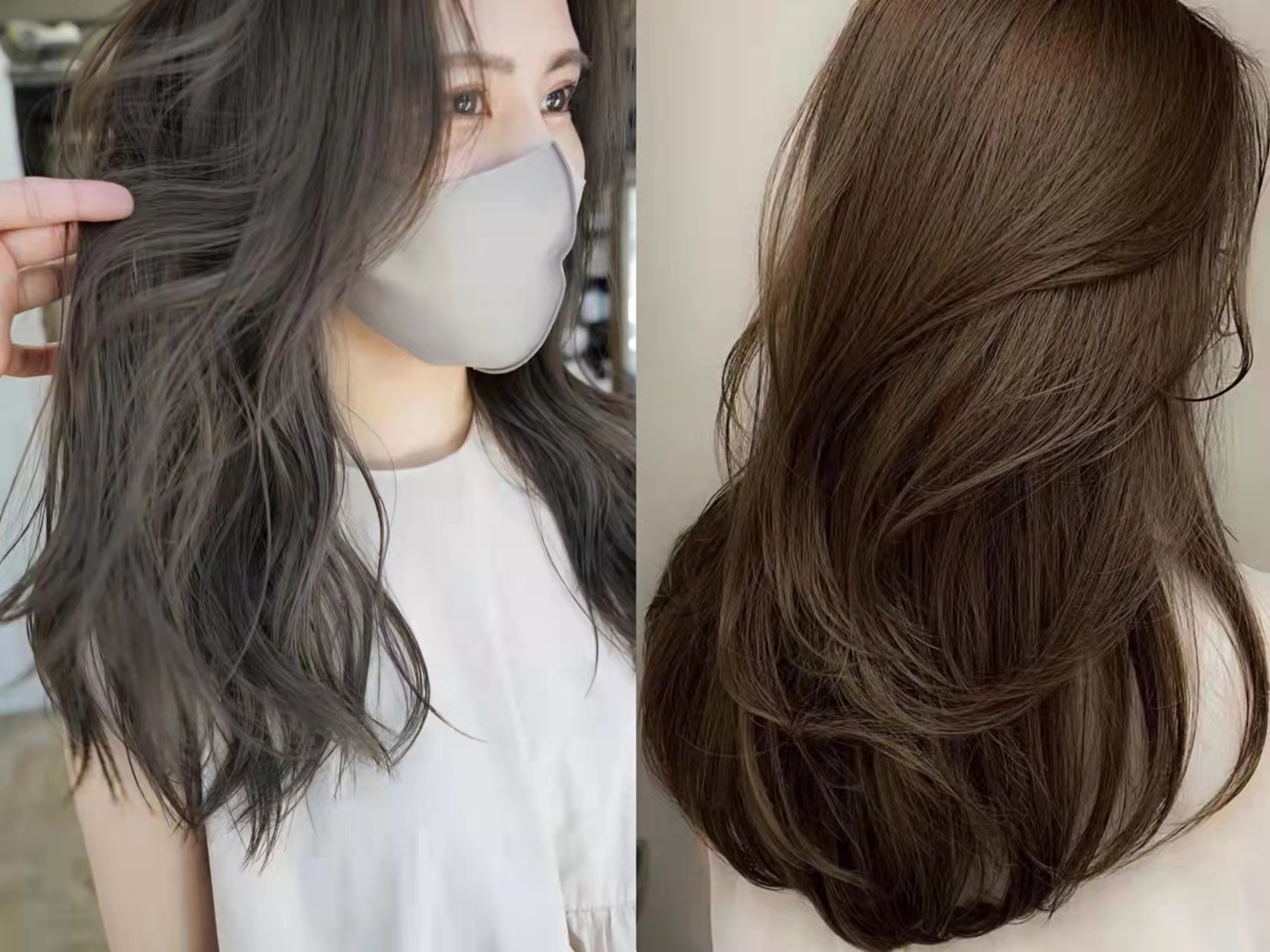 染了棕色太接近黑色了怎么办(显白又不挑肤色的黑茶色)