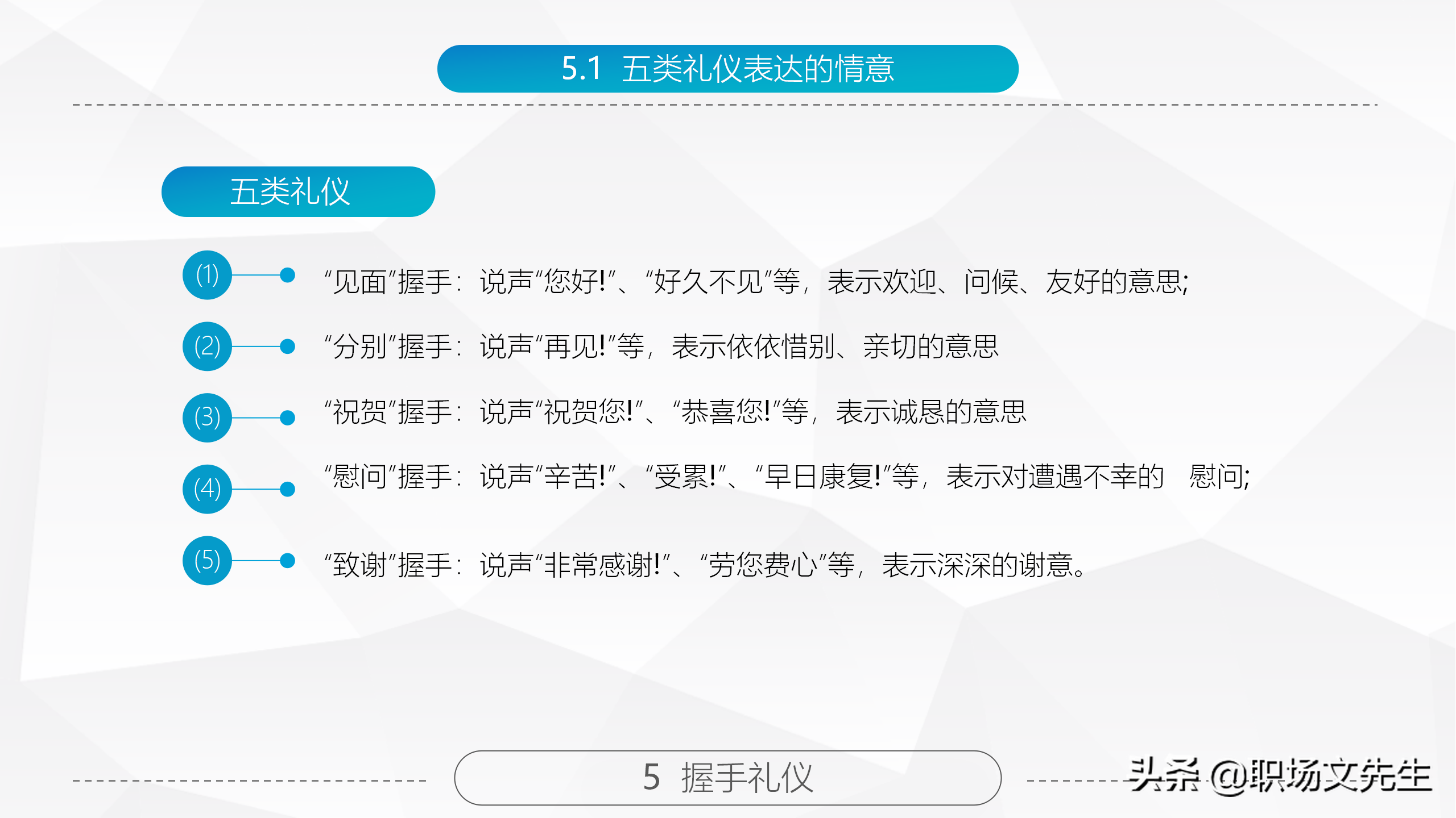 商务礼仪基本原则，84页精美全面商务礼仪常识，拿来直接培训员工