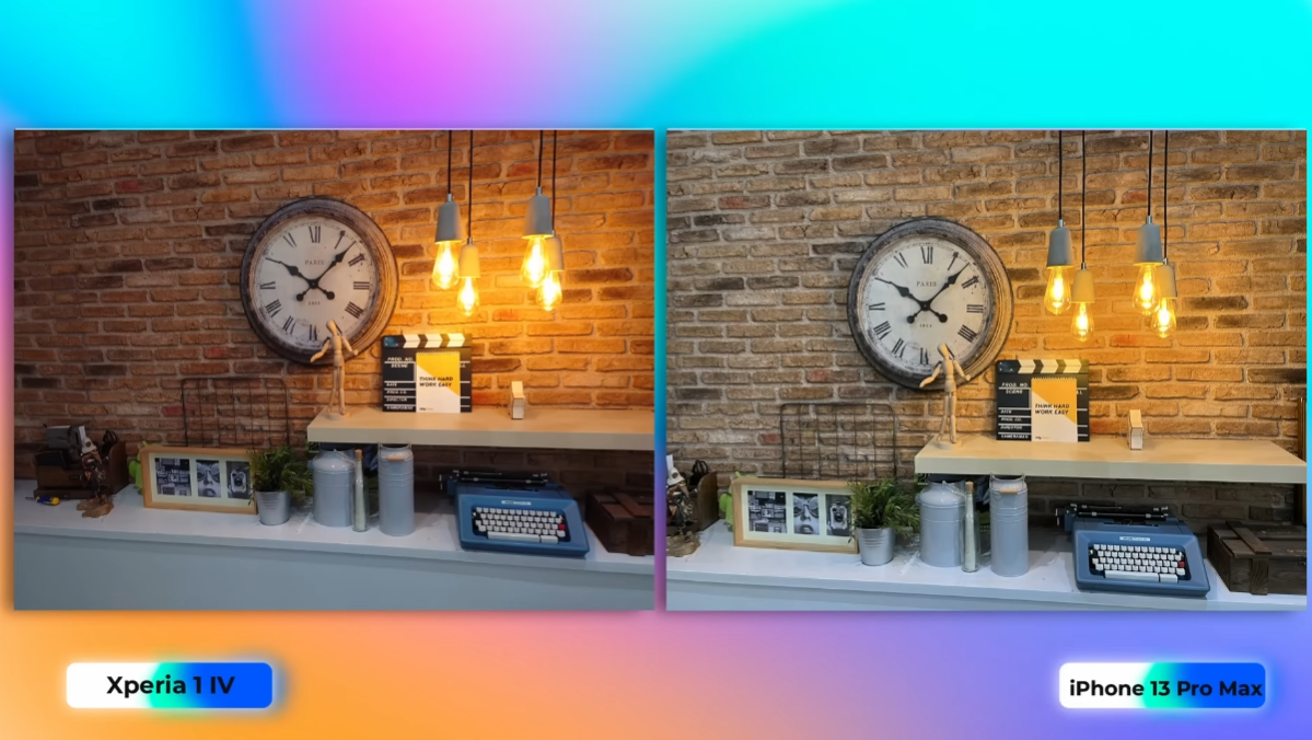 索尼Xperia1IV拍照对比苹果13ProMax，高端机皇的较量，难分伯仲