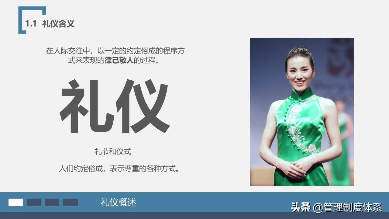 员工在职培训之—商务礼仪培训（58页）