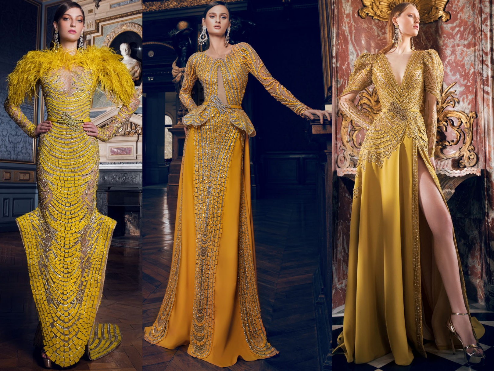 ziadnakad2022春夏高定奢华依旧鹅蛋脸亚洲模特迎合中国审美