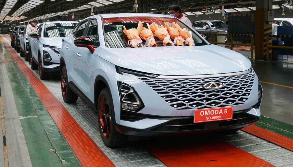 奇瑞&ldquo;全球车&rdquo;OMODA 5首台车下线