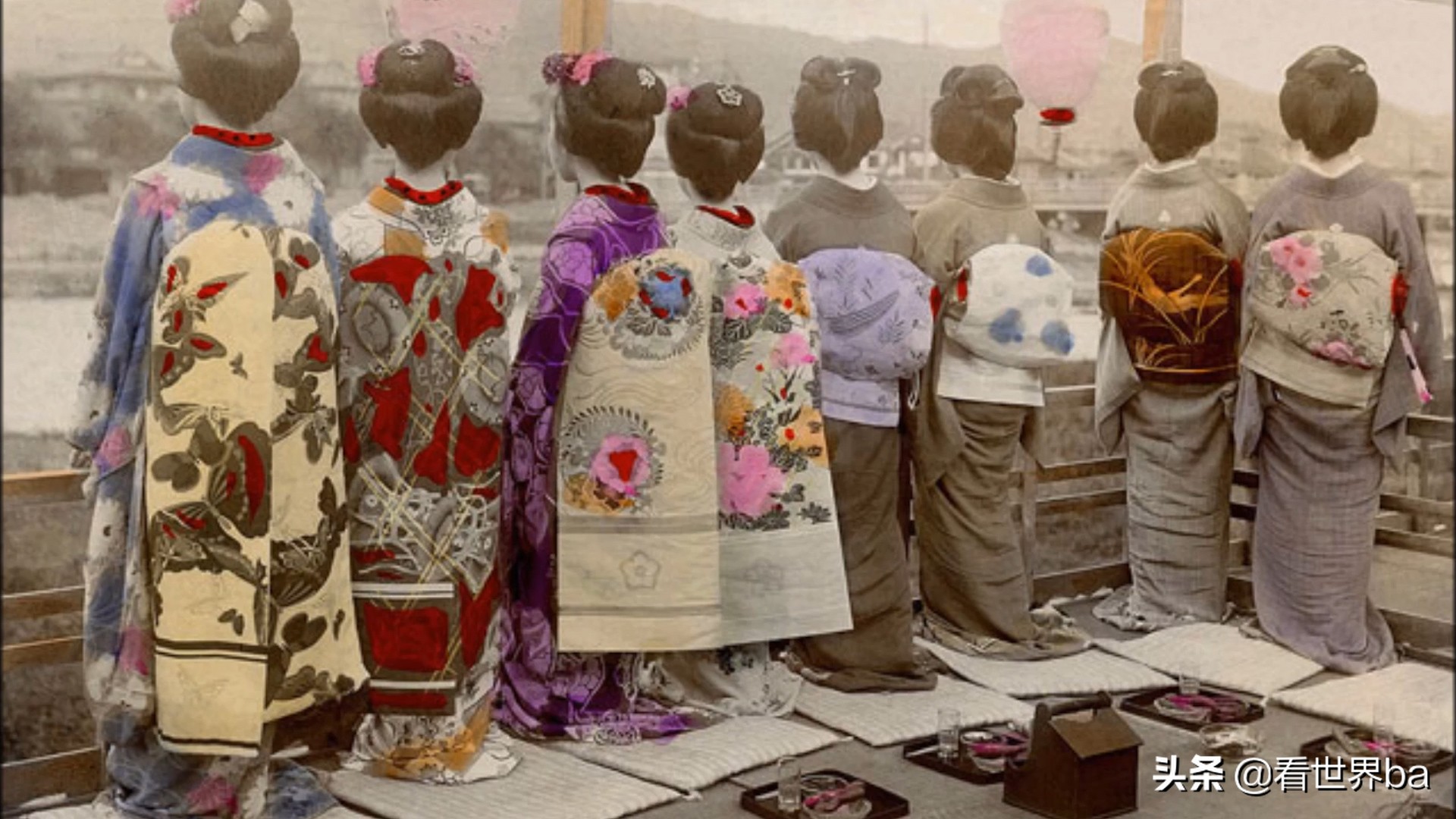 日本第一花魁写真复原图流出 很多男人为一睹芳容 不惜散尽家财 天天看点