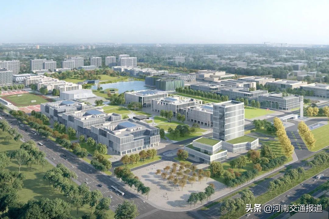 36亿！航空港这所大学校区建设如火如荼