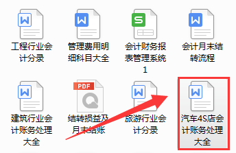 想当汽车4S店会计？有这份分录大全，新手会计也能快速胜任