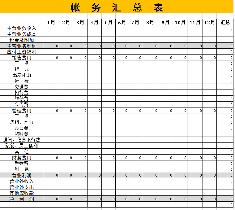 公司老会计如何做内账？8张表即可合法高效完成