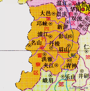 民国24年,四川设十八个行政督察区和西康行政督察区,夹江县属第四行政