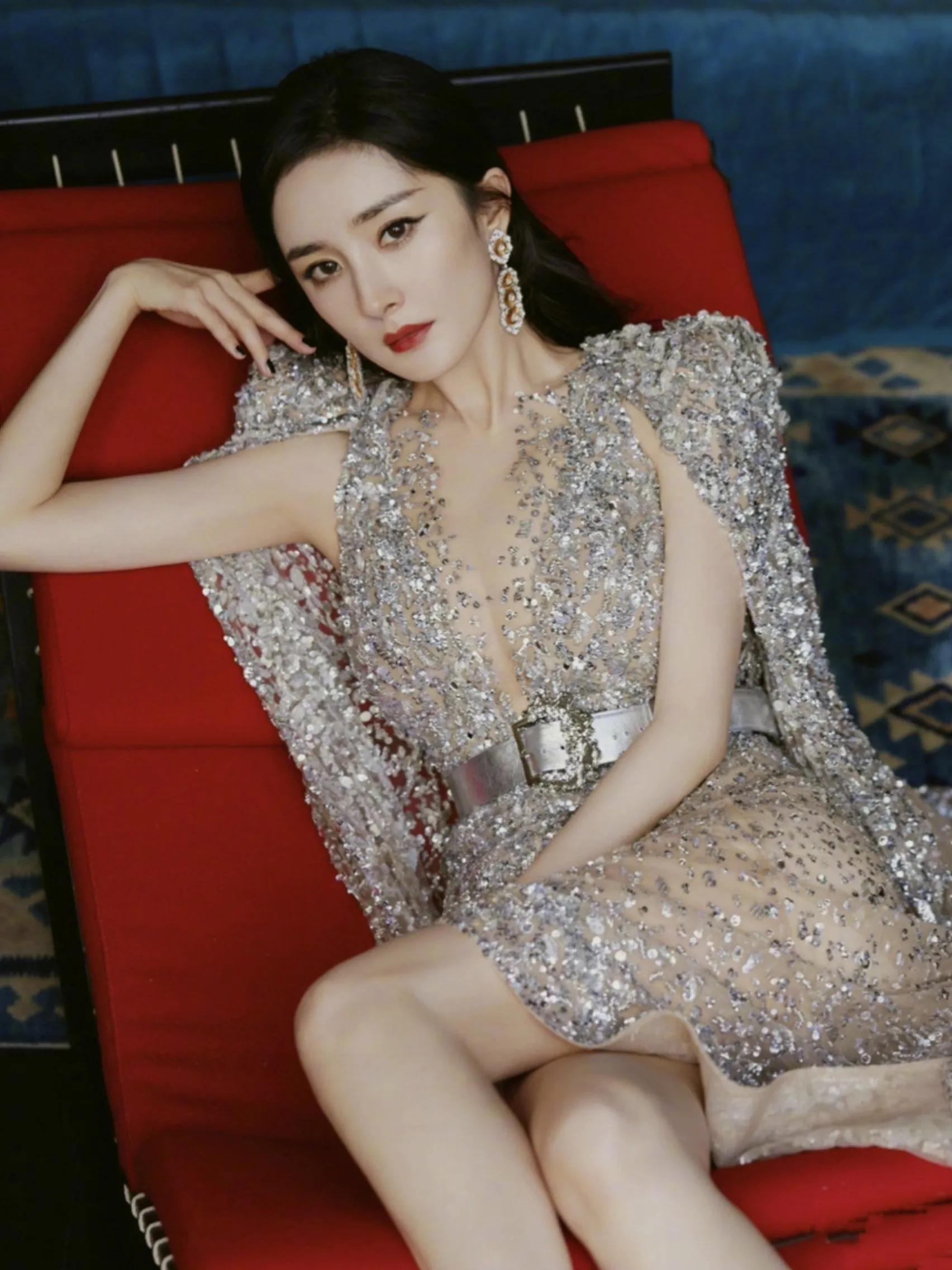 杨幂，礼服裙美照，精致之作