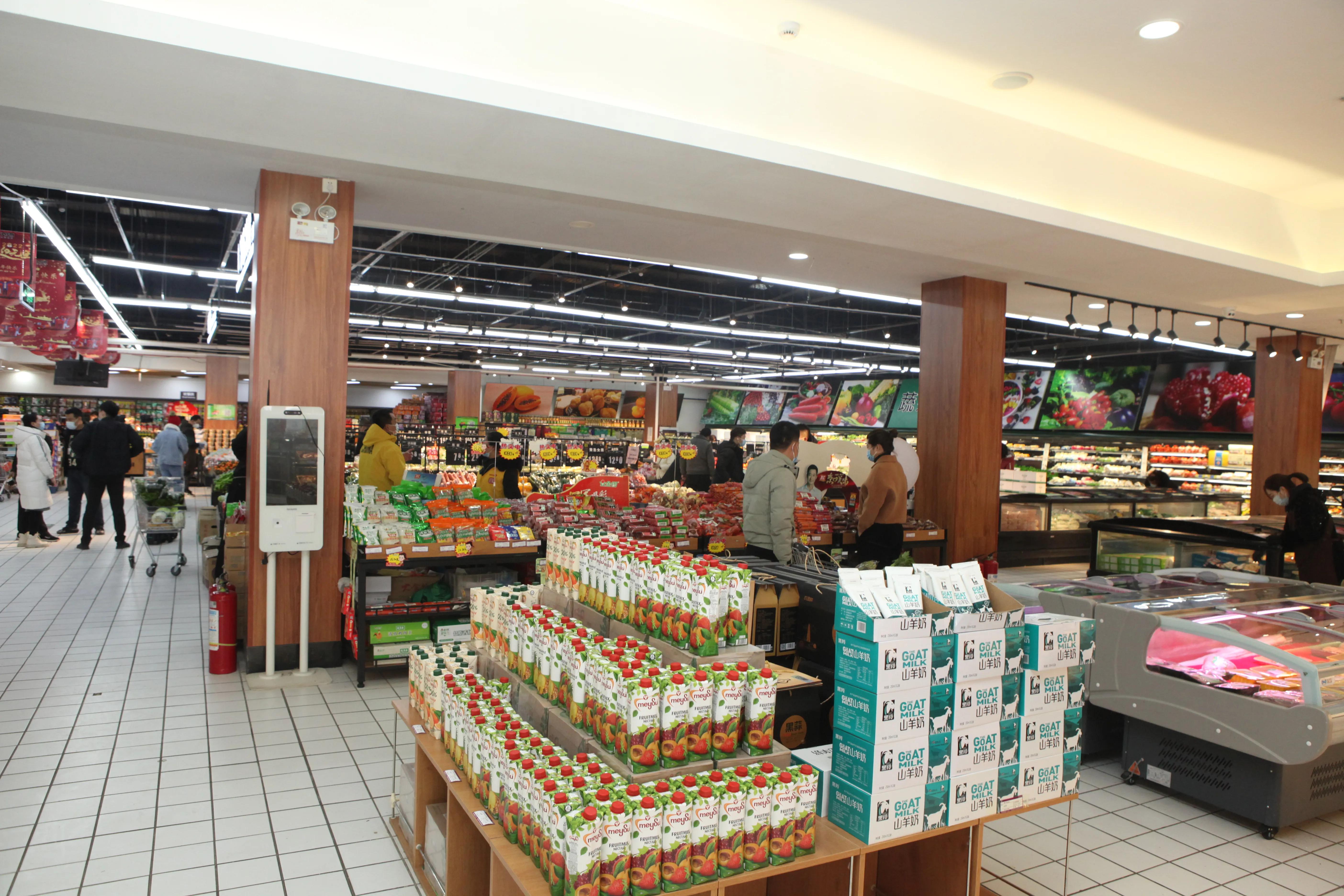 呼和浩特各类超市、农贸市场货源充足，品种丰富、价格稳定