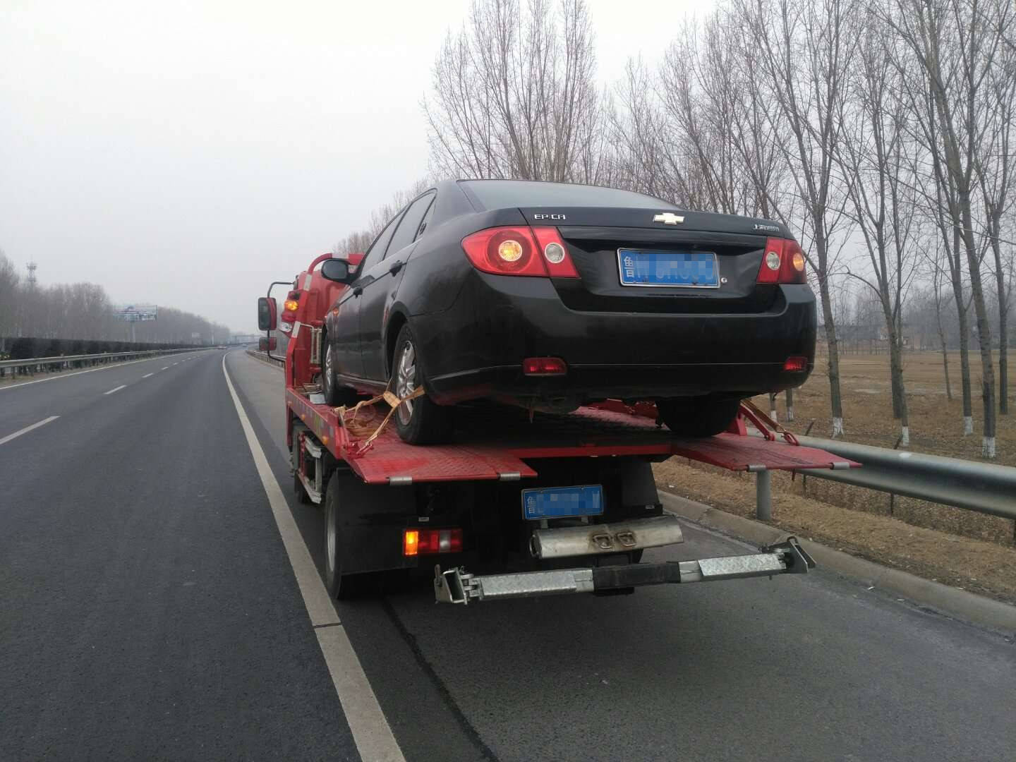 注意路政拖车的价格