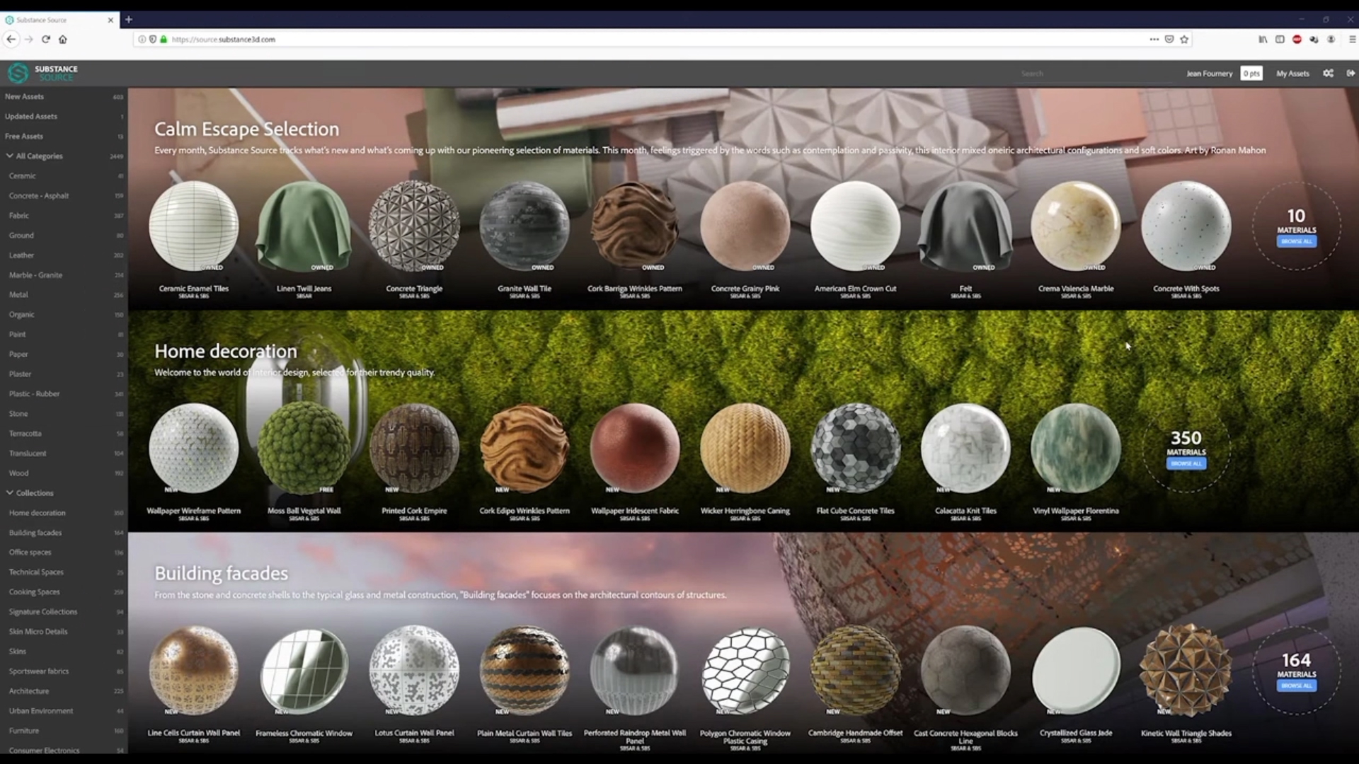 最全Substance painter智能材质库下载，超大容量的200G