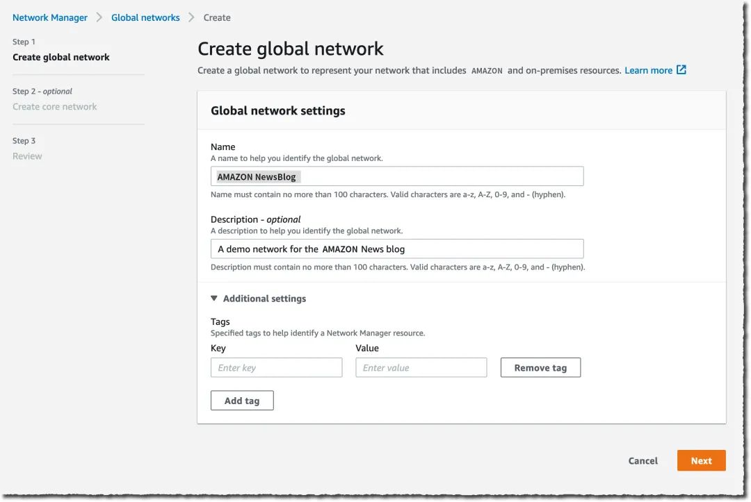 新功能！亚马逊云科技正式推出Amazon Cloud WAN