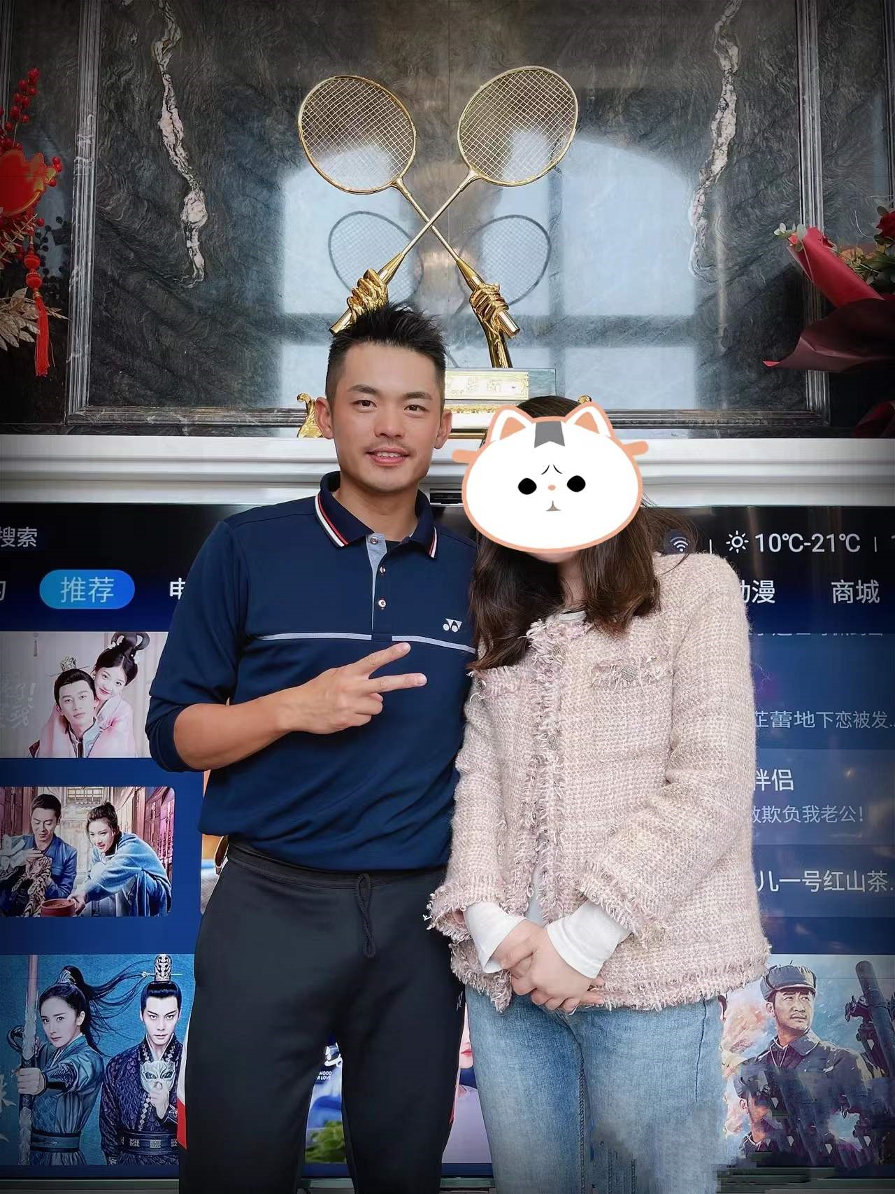 林丹搬入福建三层别墅！豪宅前砌巨型石雕配喷泉，内部装修似宫殿