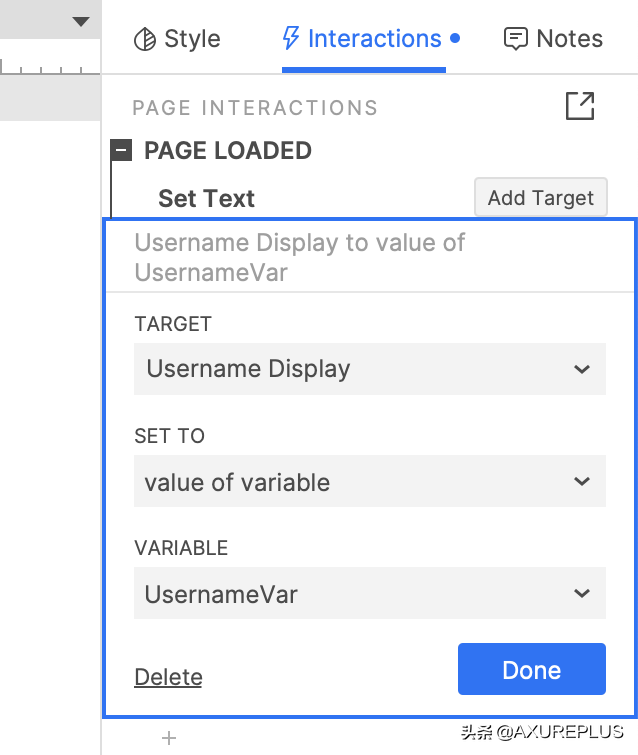 Axure高级交互：变量
