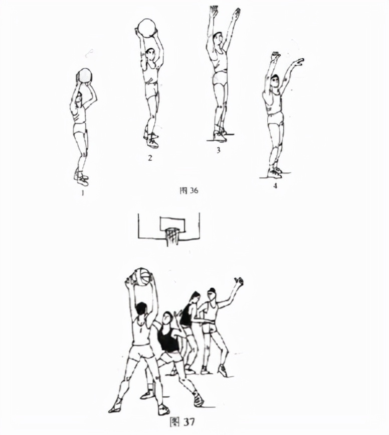 打篮球简笔画男孩步骤图片