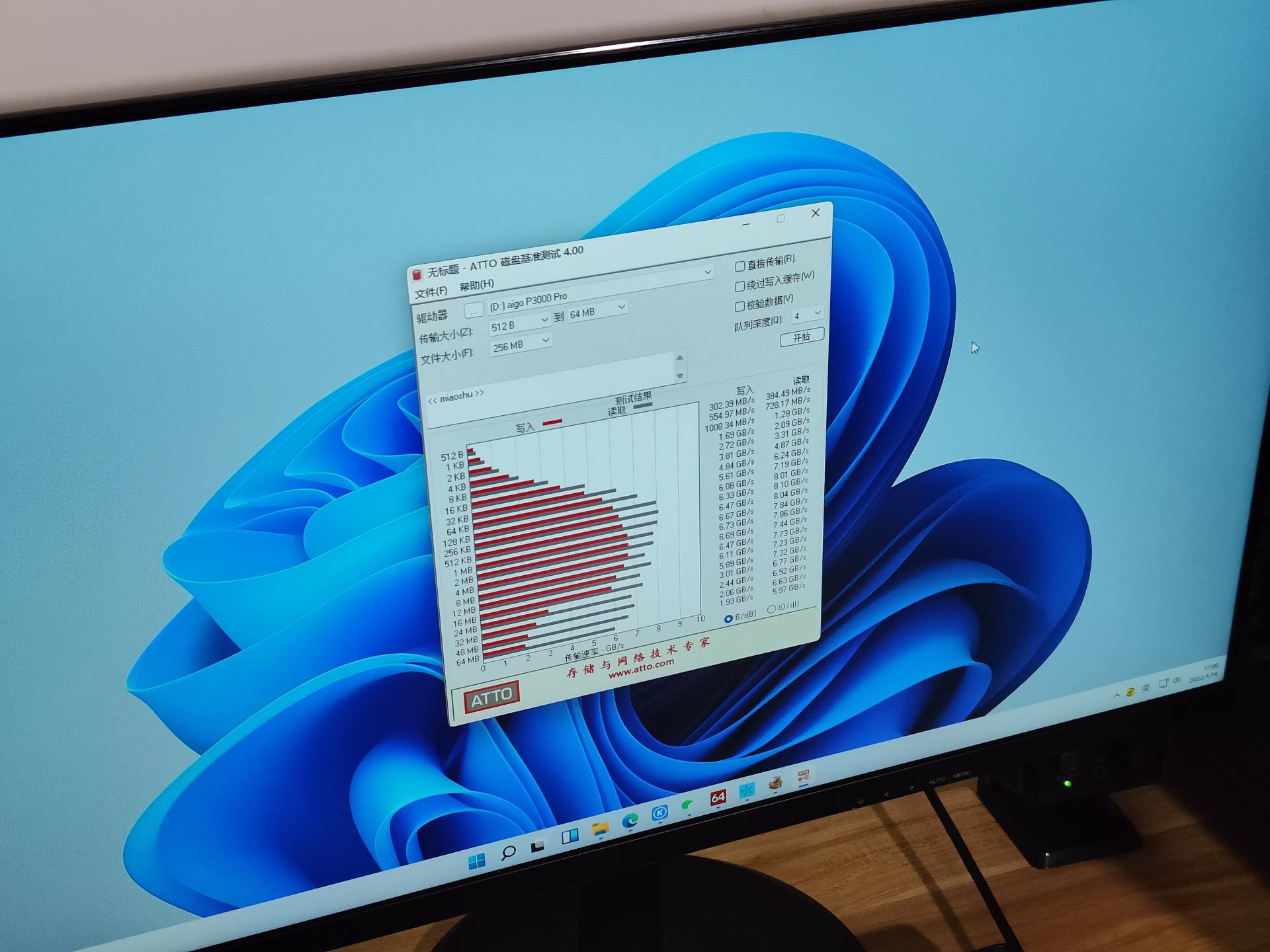 标称3500MB/s的aigo硬盘，P3000 Pro表现出人意料，闪存颗粒大不同