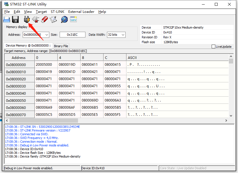 Stm32-02.使用ST-LINK V2为STM32F103C8T6上传程序