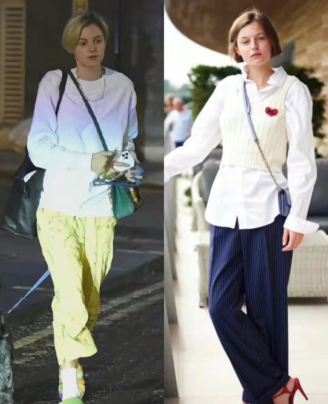 复古学院风太美了，英国女明星的4种搭配技巧，教你穿出好气质