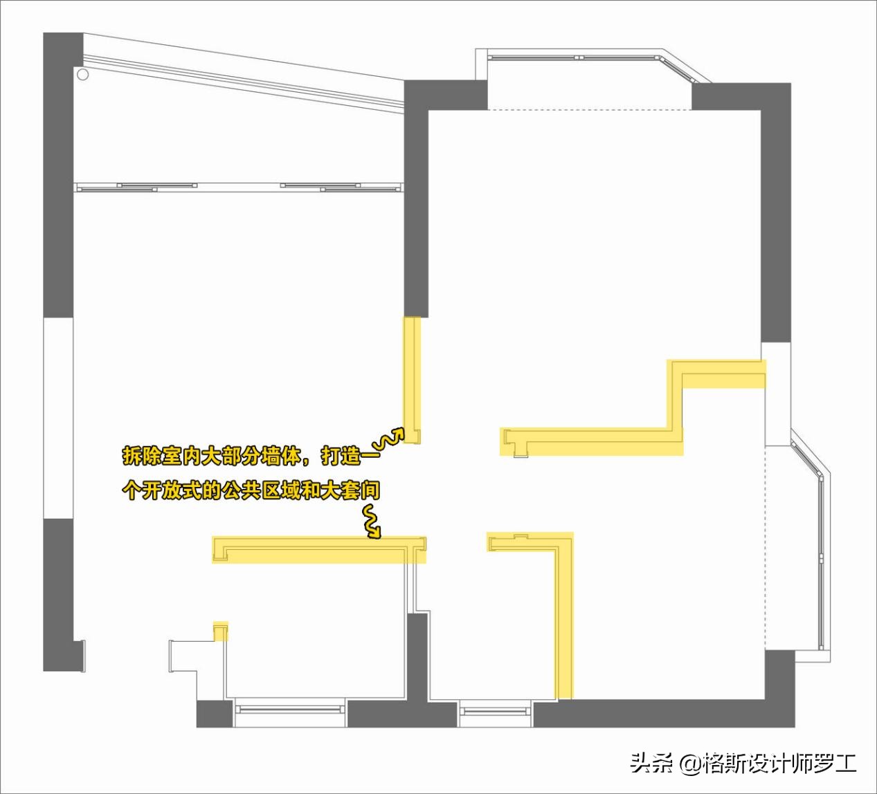 90后夫妻48㎡小家火了，超多收纳空间，卫生间玻璃间隔，好羡慕