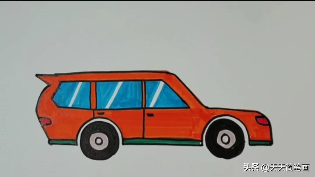 车怎么画简单画又好看 画立体汽车简单画法 - 汽车时代网