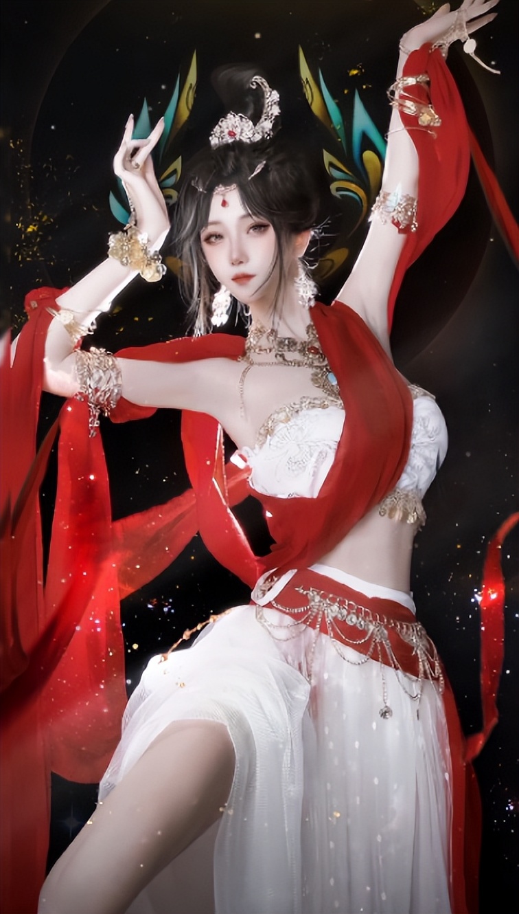 《永劫无间》Cosplay迦南龙门飞天太逼真了~-哪边嗨