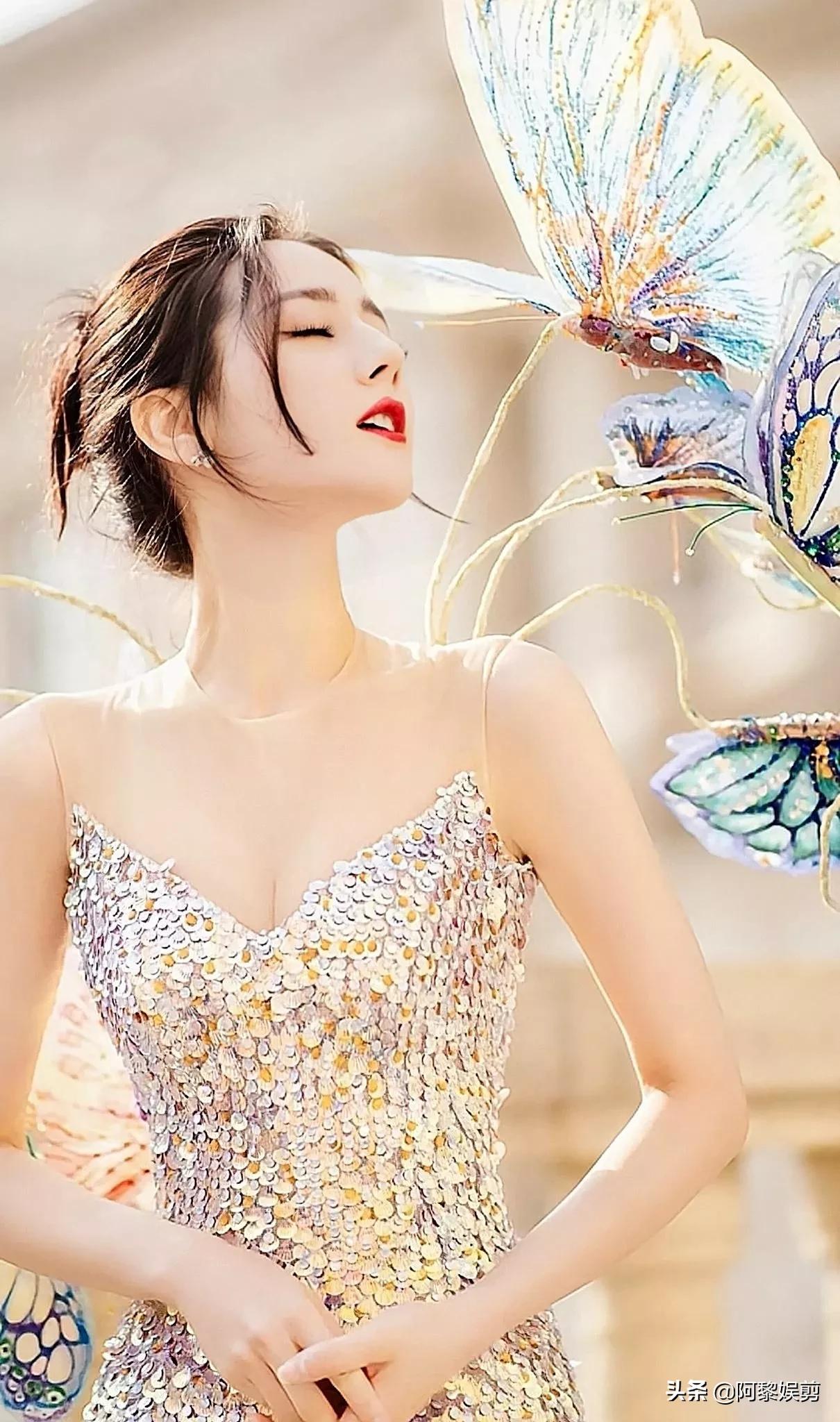 迪丽热巴，倾城绝色，灵动迷人，第三张太美了