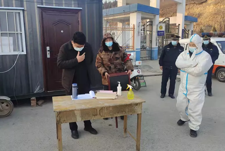 涉县合漳乡：织密疫情防控网 守好涉县南大门
