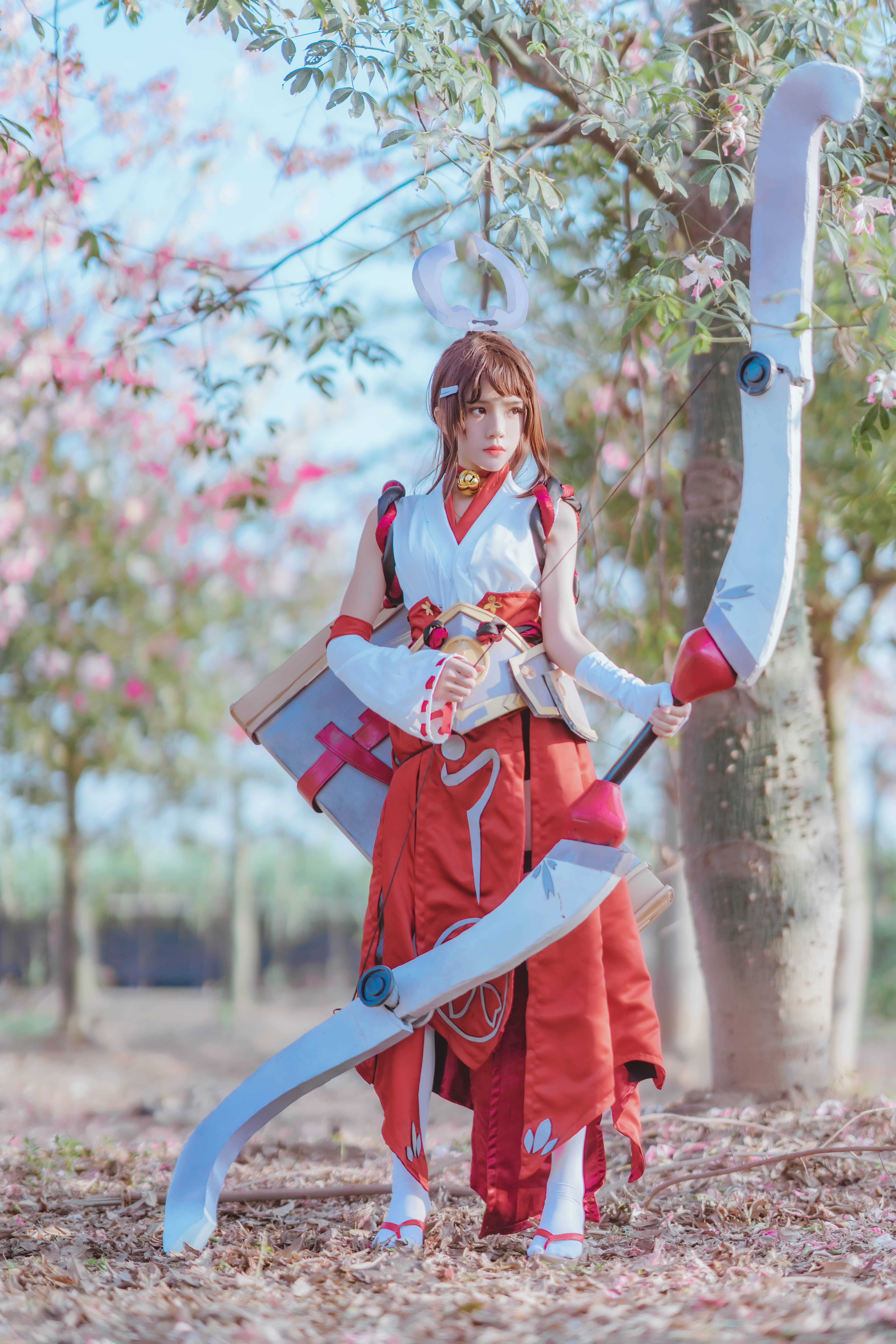 《王者荣耀》伽罗COS真人图（CN：桜桃喵）