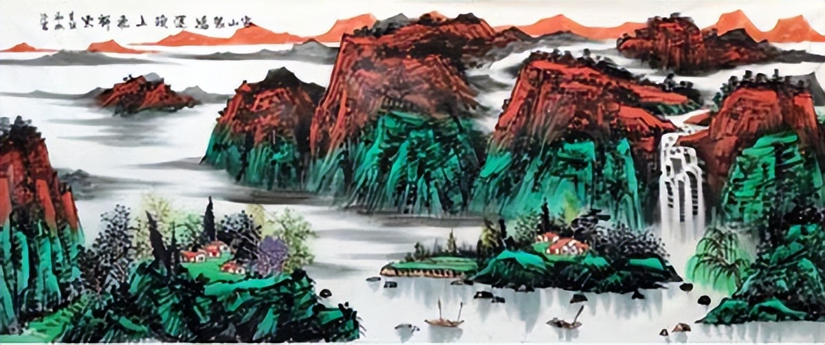 当代著名画家马治富作品欣赏