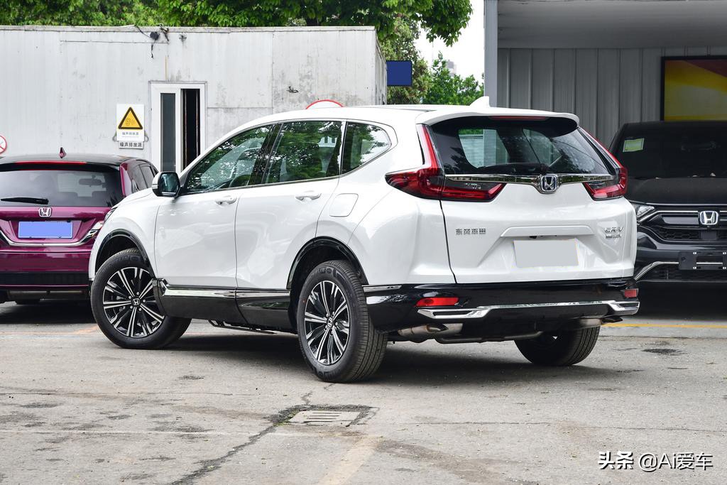 便宜自动挡日系家用SUV，大空间油耗1.3L好养，实拍本田CR-V PHEV