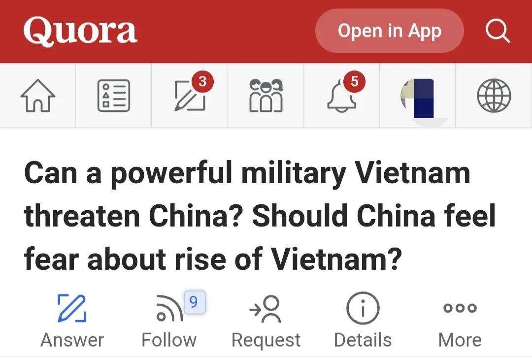 越南网友：中国是否担心越南崛起？