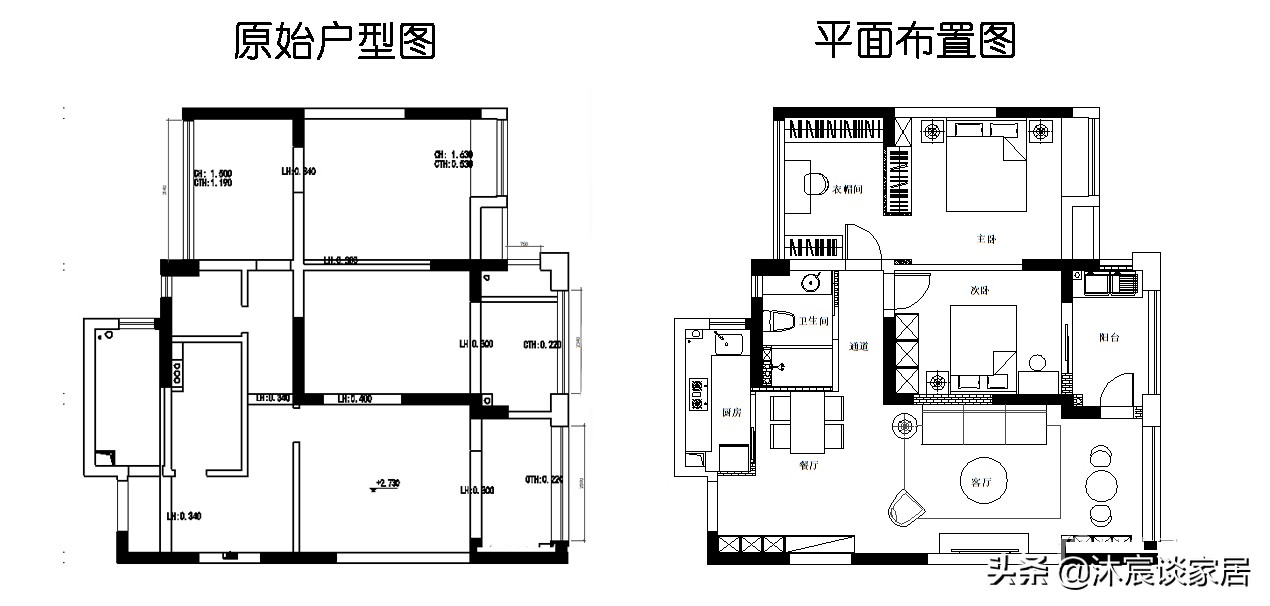 她家的装修没有随大流，仅用白墙与原木，轻松打造出极简温馨的家