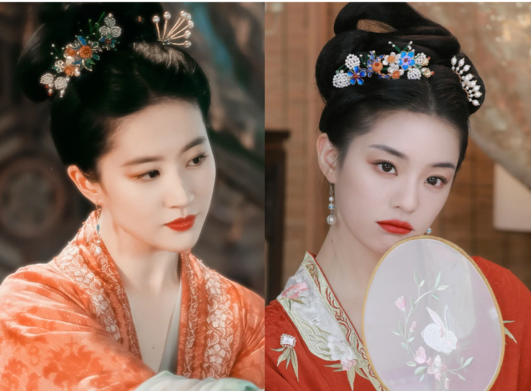 鞠婧祎又来造福美妆界了！素人撞脸刘亦菲，气质却差了十万八千里