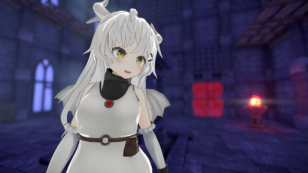 解谜游戏《Shirone：龙族少女》帮助可爱的龙女孩逃出鬼堡