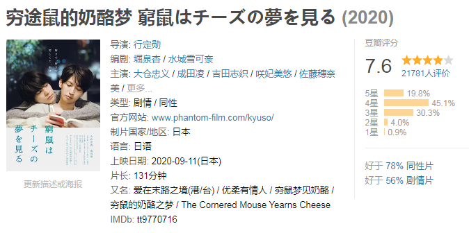 2021年豆瓣高分日本电影推荐，建议收藏